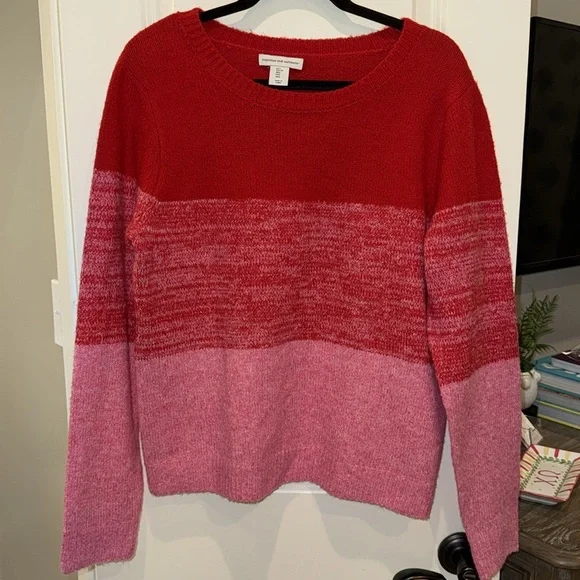 Cupcakes and Cashmere Pink & Red Sweater - Picture 2 of 7